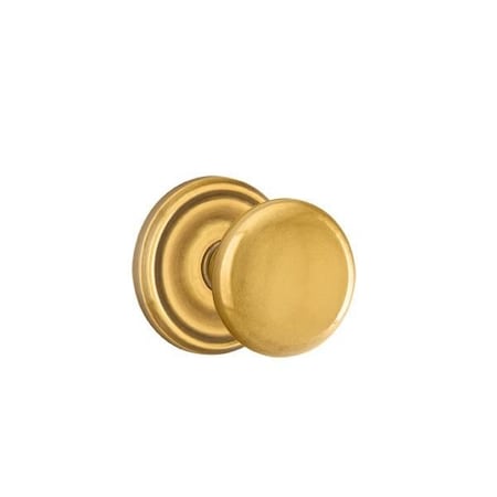 Emtek Providence Knob 2-3/8 in Backset Privacy w/Regular Rose for 1-1/4 in to 2 in Door 8200PUS7